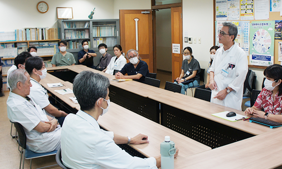 8:30〜8:45 全体ミーティング